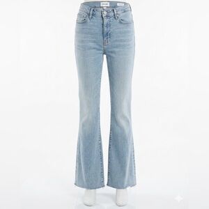 Frame Denim Sky Blue Flare Jeans